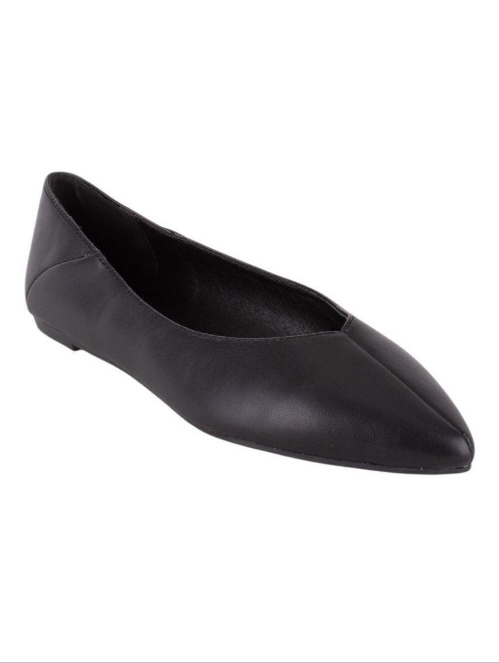NIB Tahari Black Paris Slip-On Flats